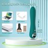 G Spot Vibrator Dildo with 10 Vibration Modes, Powerful Vibrating Massagers for Clitoral Vagina and Anal Stimulation