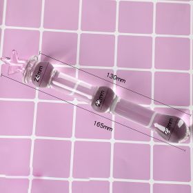 High-grade Crystal Glass Dildo Penis Glass Beads Anal Plug Butt Plug Sex Toys For Man Woman Couples Vaginal And Anal Stimulation (Color: 2)