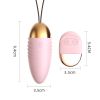 Mini Bullet Vibrator 10Speed Vibrating Eggs Female Vaginal Tight Exercise Smart Love Ball of Jump eggs Clitoris Stimulator