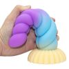 Colorful Silicone Threaded Anal Plug Buttplug for Men Women Masturbation Anal Dildos Soft Sex Toys Prostate Sex Shop Butt Plug